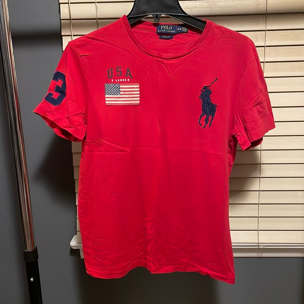 Red USA Polo Ralph Lauren t-shirt